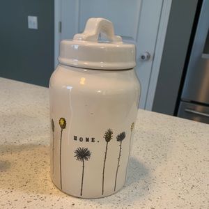 Rae Dunn Floral Home Canister